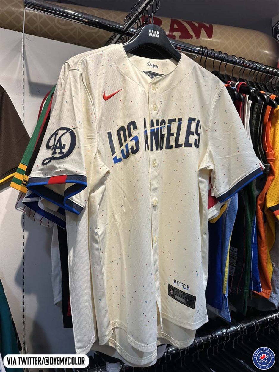 The Los Angeles Dodgers’ new City Connect uniform was leaked this