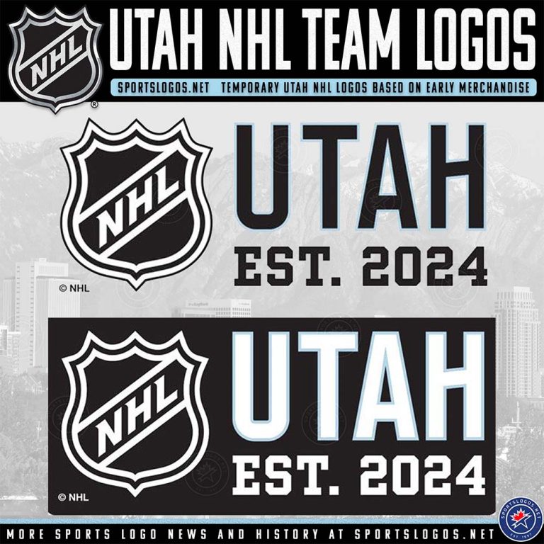 The two logos being used for Utah’s NHL team at the moment as spotted ...