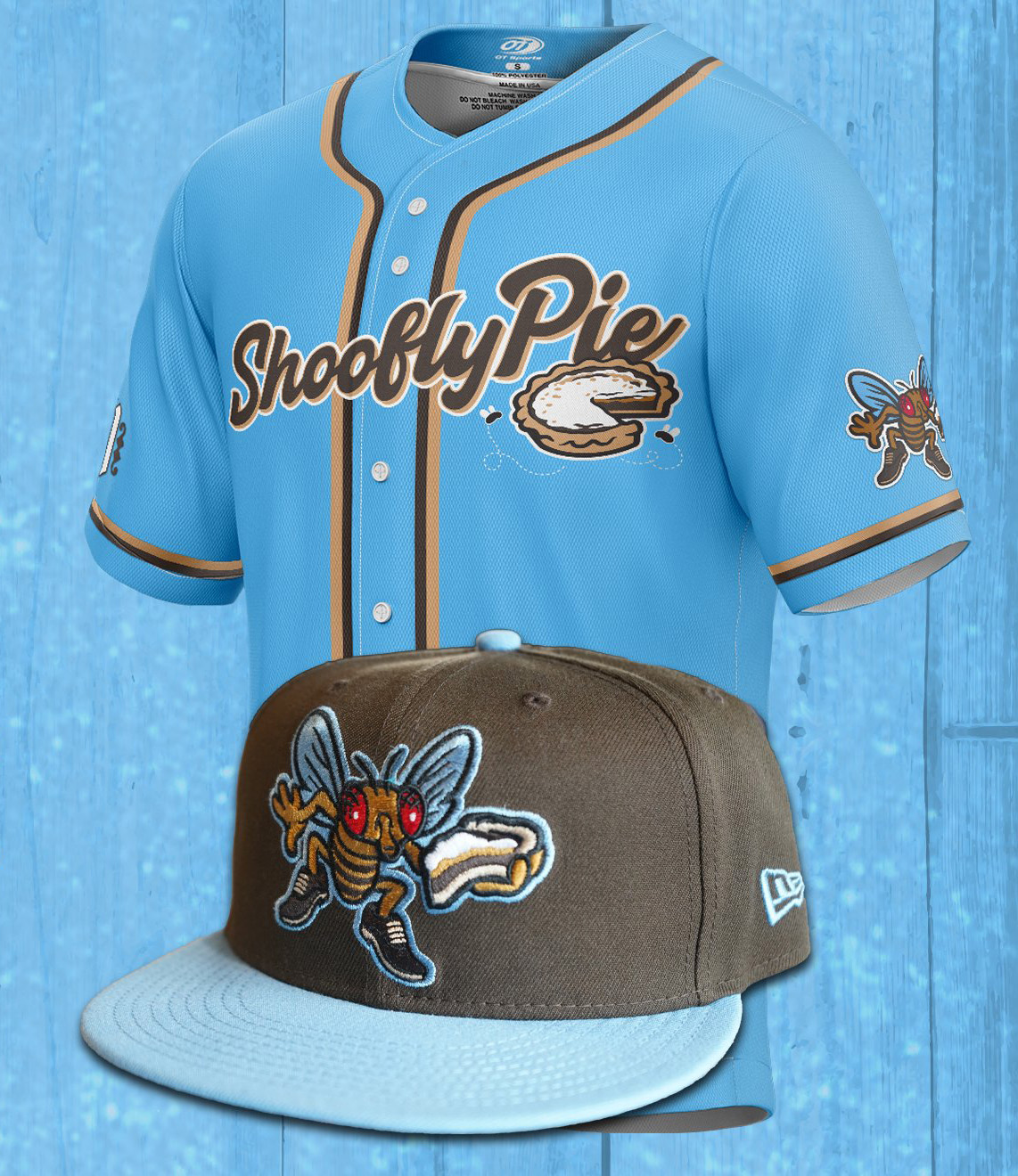 IronPigs pay tribute to Lehigh Valley with Shoofly Pies alternate