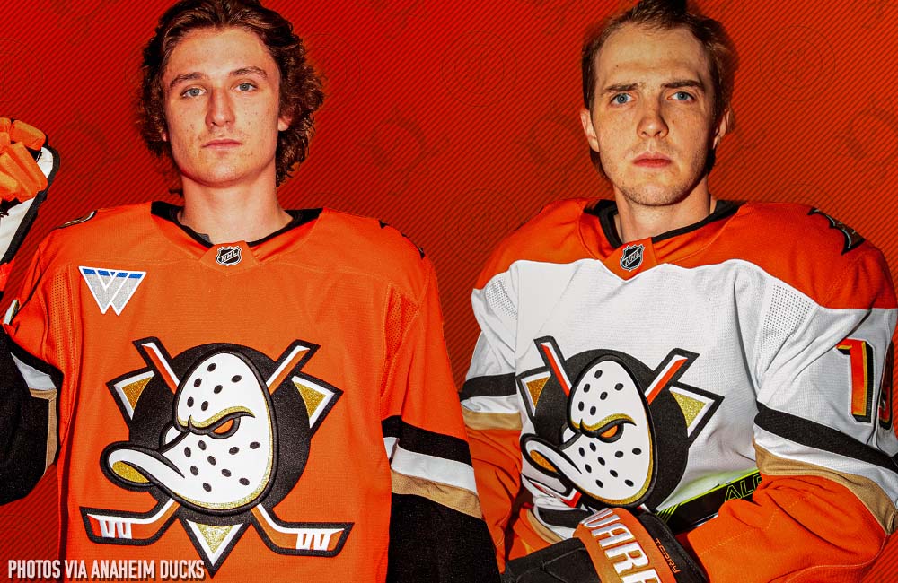 Mighty Big News: Anaheim Ducks Reveal New Logos &  Uniforms, a Mix of Modern and Retro