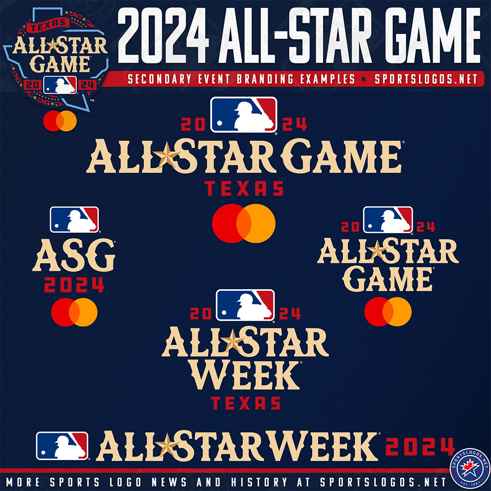 Additional 2024 MLB AllStar graphic elements