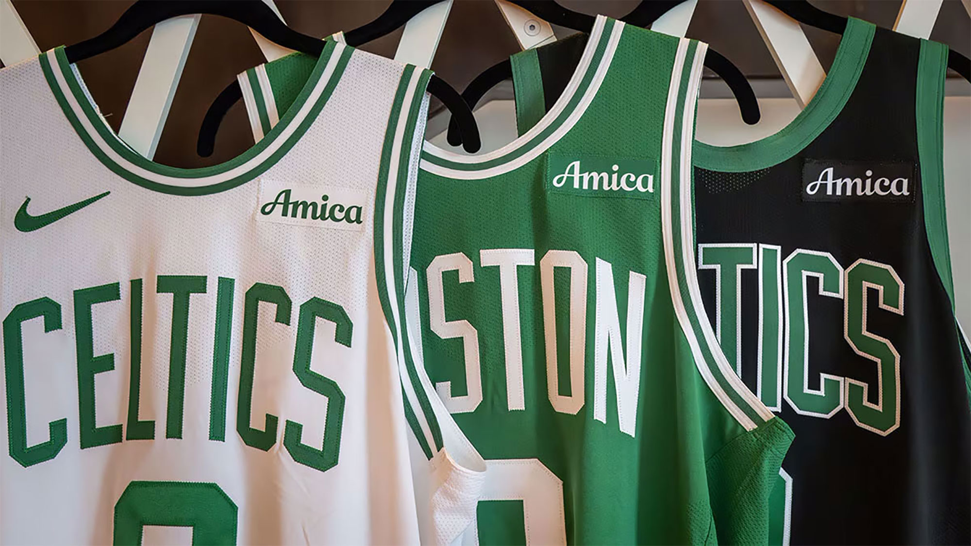 Boston Celtics Partner With Amica For New Jersey Patch