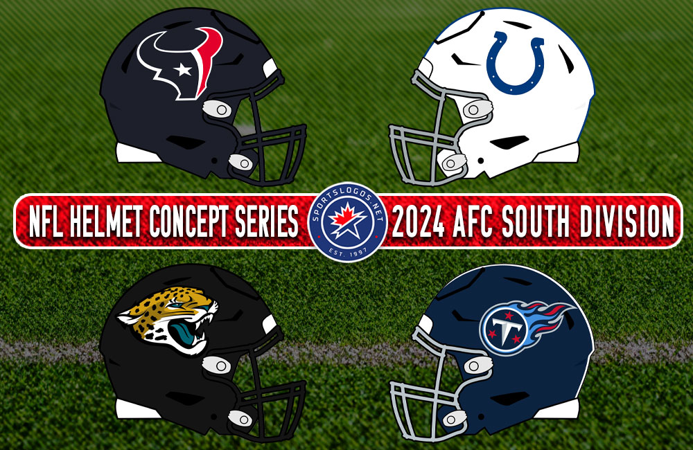 NFL Second, Third Helmet Concept Series AFC South