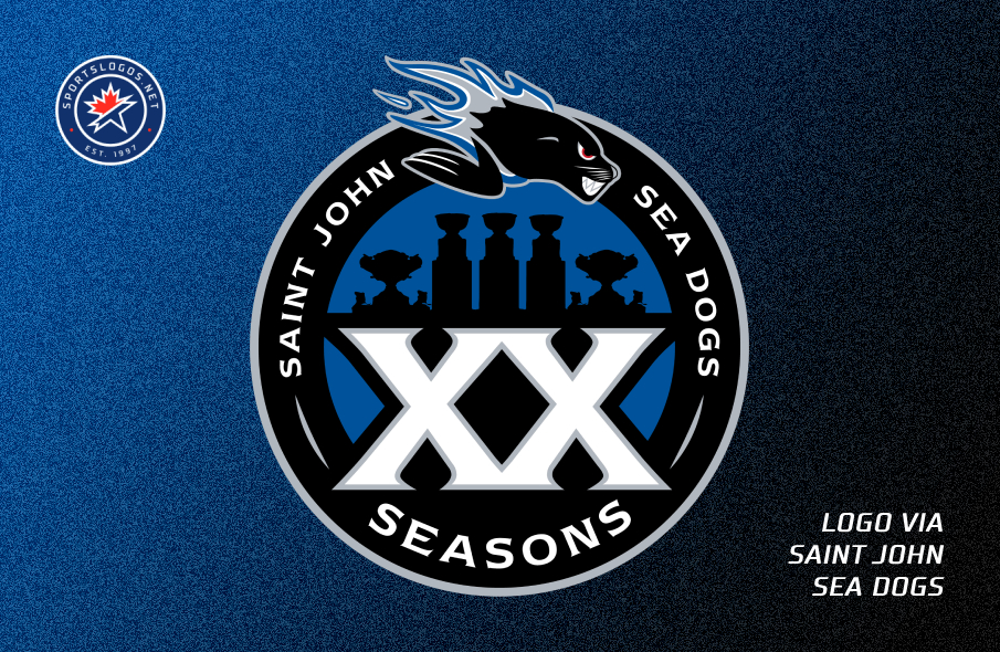 QMJHL's Saint John Sea Dogs Celebrate 20th Anniversary With Commemorative Logo