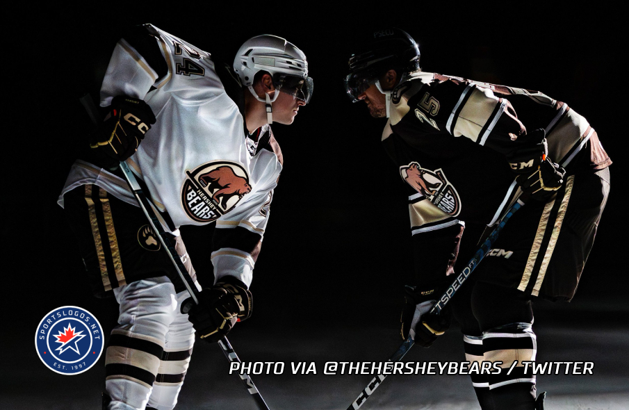 AHL's Hershey Bears Revamp Uniforms in Preparation for 2024-25 Season