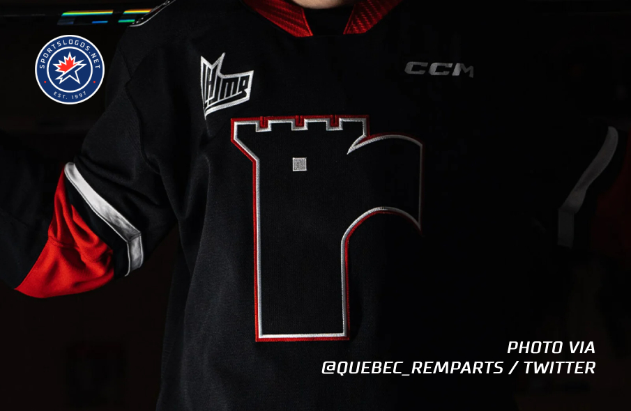 QMJHL's Quebec Remparts are Back in Black With New Third Jersey