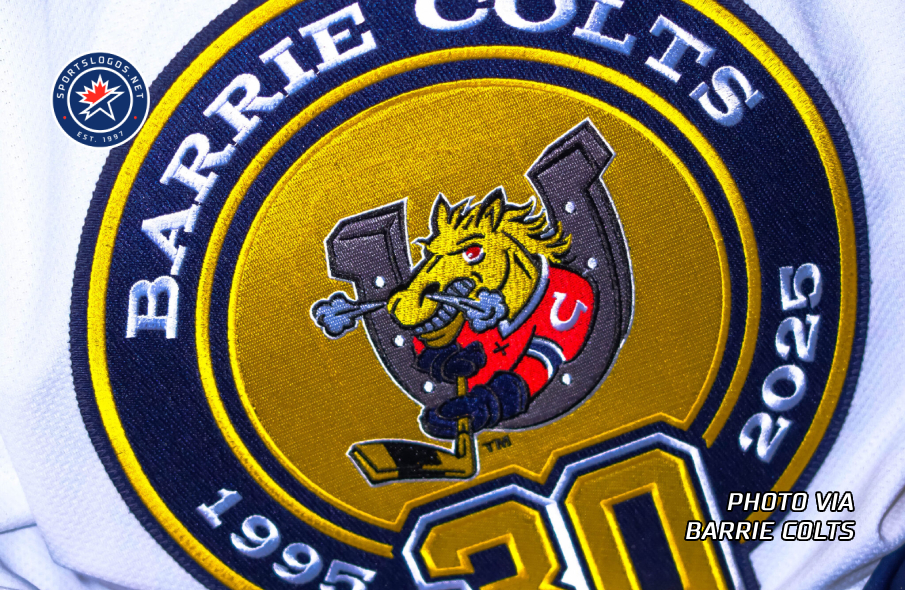 OHL's Barrie Colts Celebrate 30th Anniversary With New Alternate Jerseys