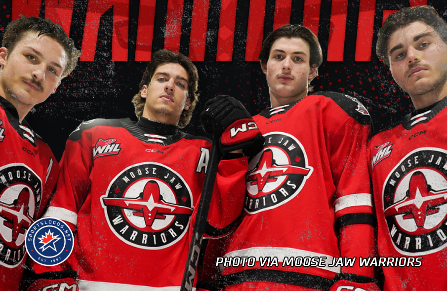 WHL's Moose Jaw Warriors Keep Red in Rotation With New Third Jersey