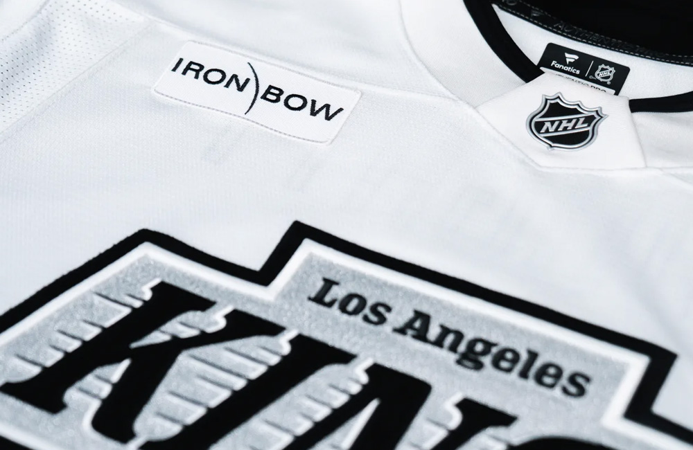 LA Kings Add Iron Bow Logo to Road White Jerseys for 2024-25