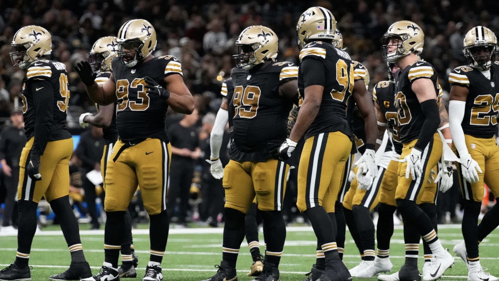 New Orleans Saints To Wear 1967-68 Throwback Uniforms On Thursday Night Football