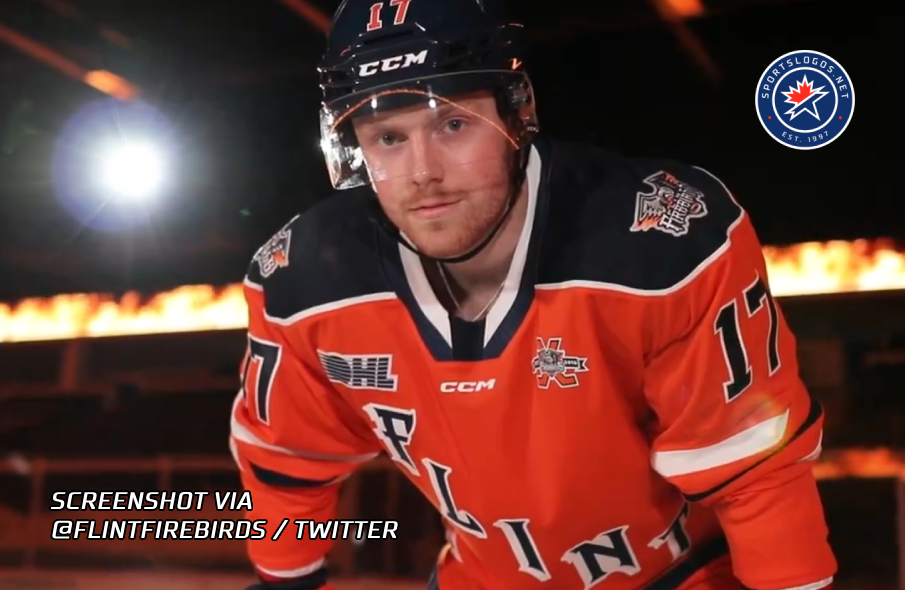 OHL's Flint Firebirds Mark 10th Anniversary With Orange Third Jerseys