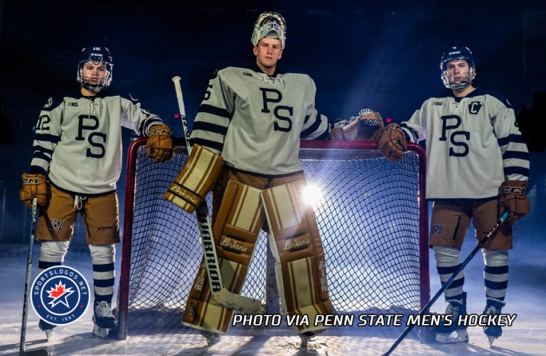 Old Time Hockey: Penn State Honors Their Roots With Throwback Alternate ...