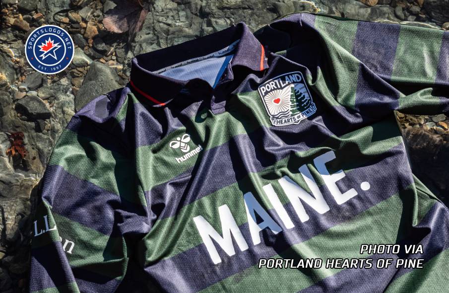 'As Maine As Possible': Portland Hearts of Pine Unveil Kits for Inaugural USL League One Season