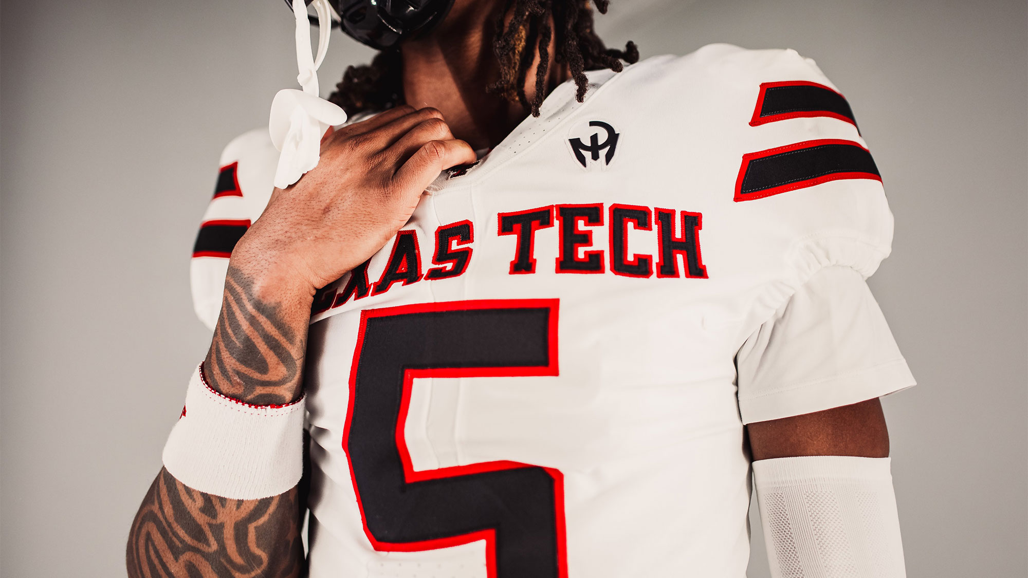 Texas Tech Red Raiders Add Patrick Mahomes’ “Gladiator” Logo To Football Uniforms