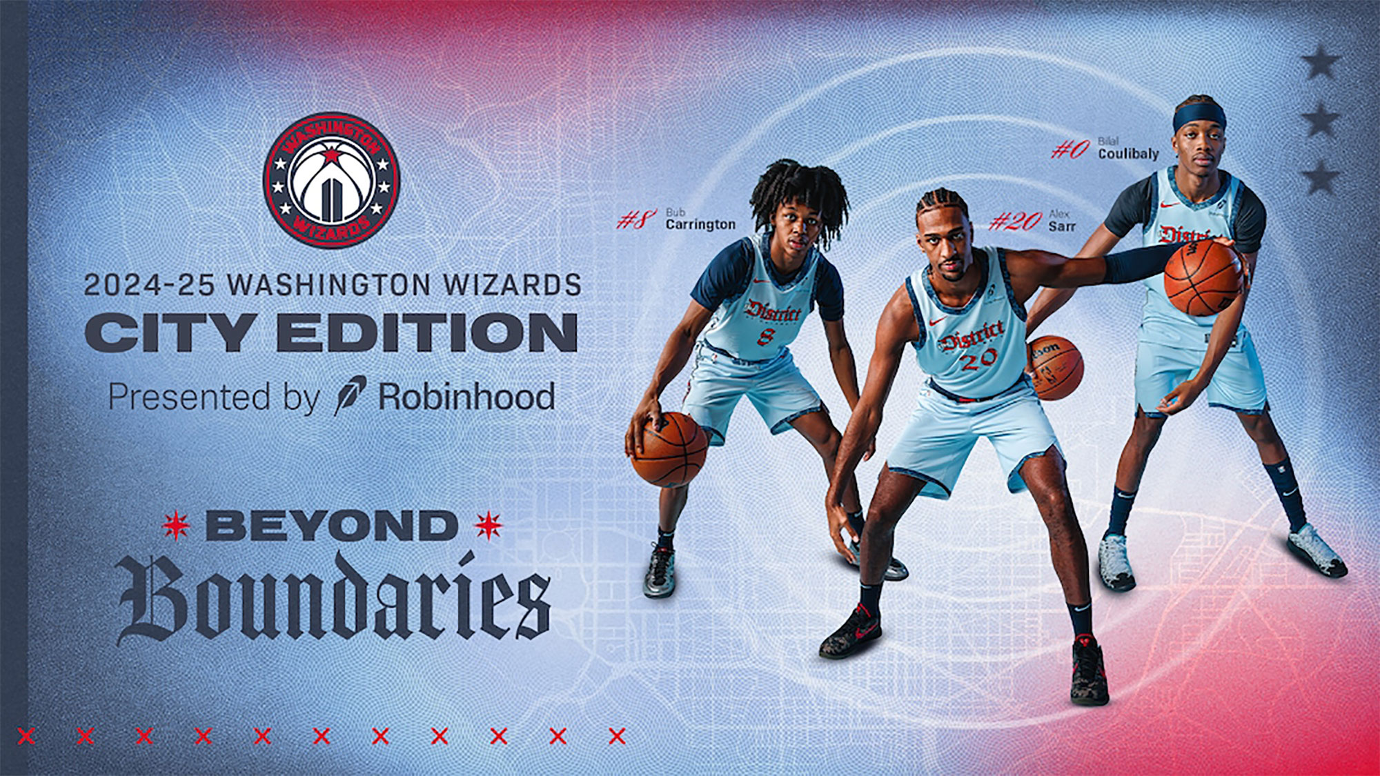 Washington Wizards Unveil "Beyond Boundaries" City Edition Uniforms, Court