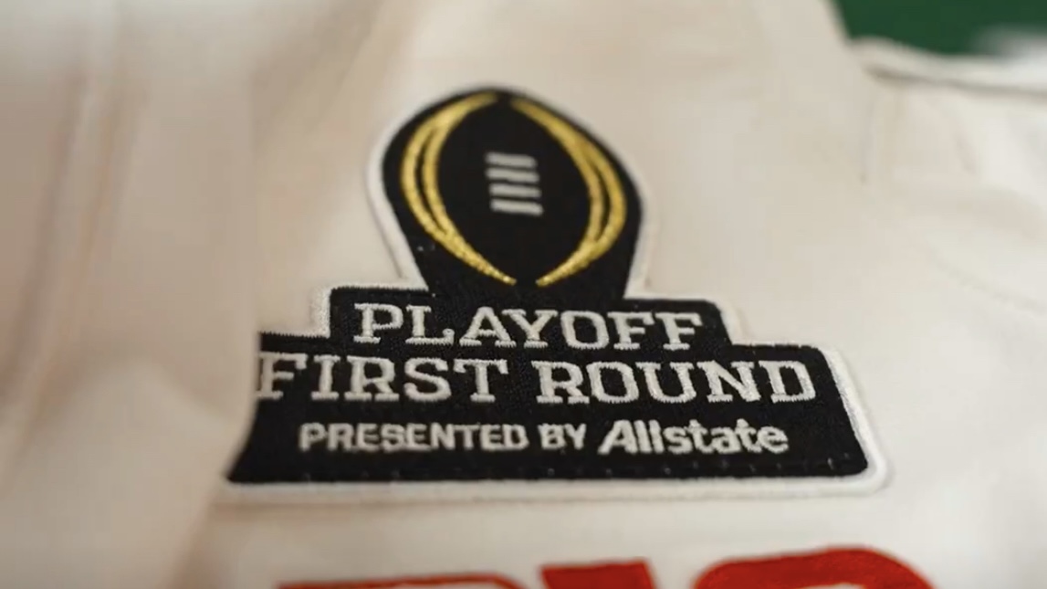 College Football Playoff First Round Patch Revealed