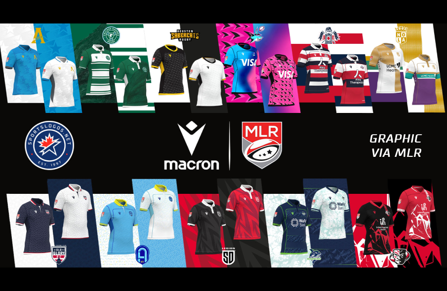 Major League Rugby Partners With Macron to Launch 2025 Kits for All 11 Teams