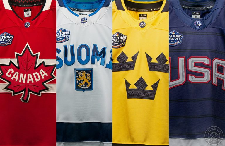 Uniforms Revealed for NHL’s Upcoming 4 Nations Face-Off Tournament