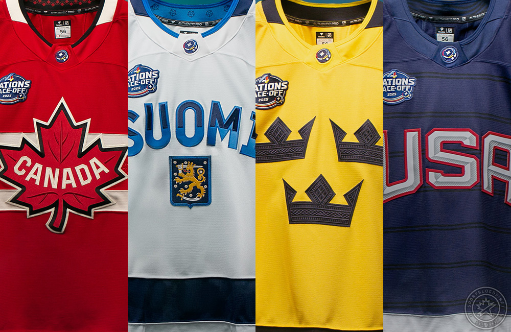 Uniforms Revealed for NHL's Upcoming 4 Nations Face-Off Tournament