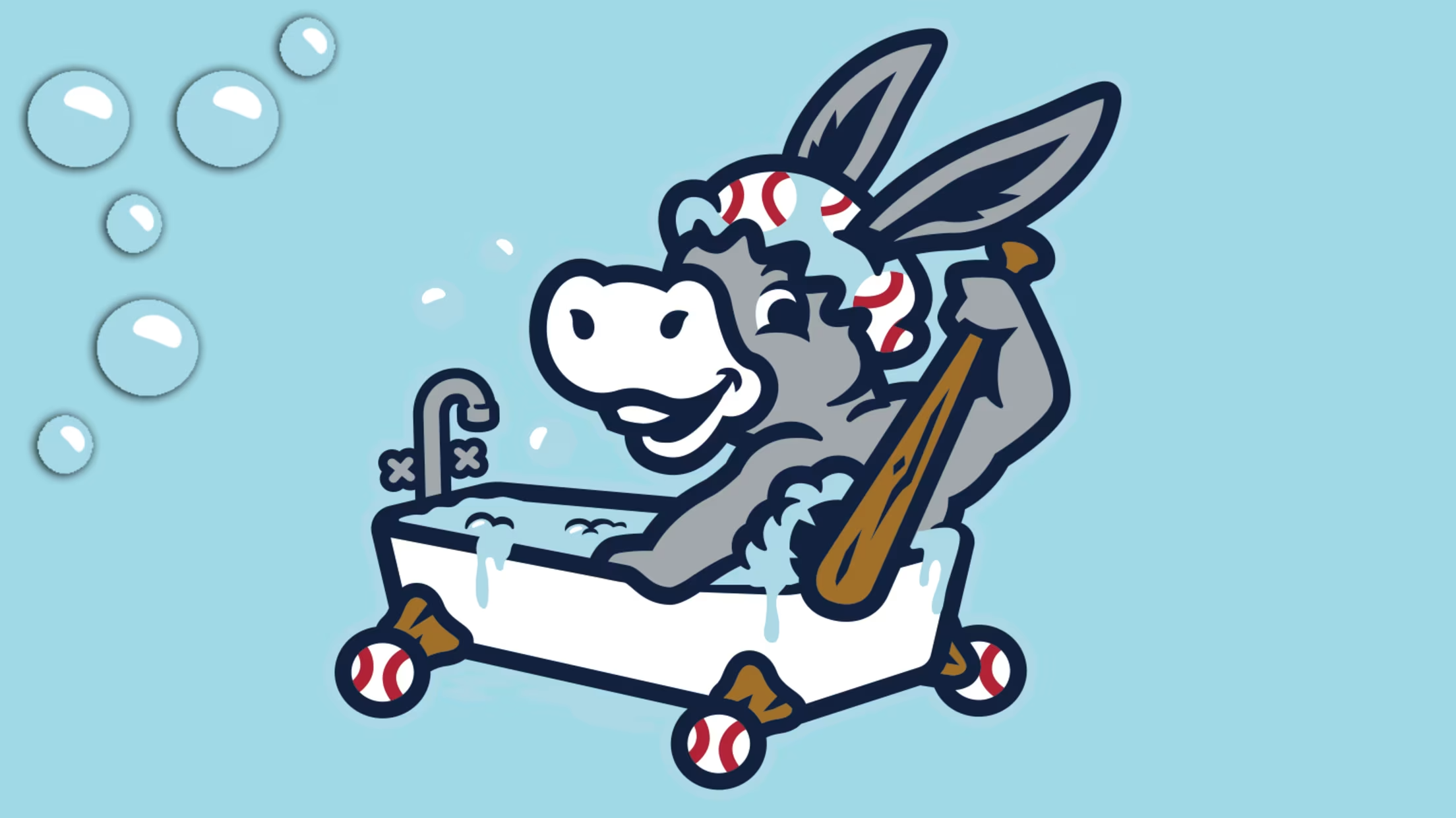 Binghamton Rumble Ponies to play as Bathtub Donkeys