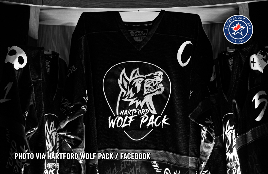 AHL's Hartford Wolf Pack Join the Black Parade With Emo Night Jerseys