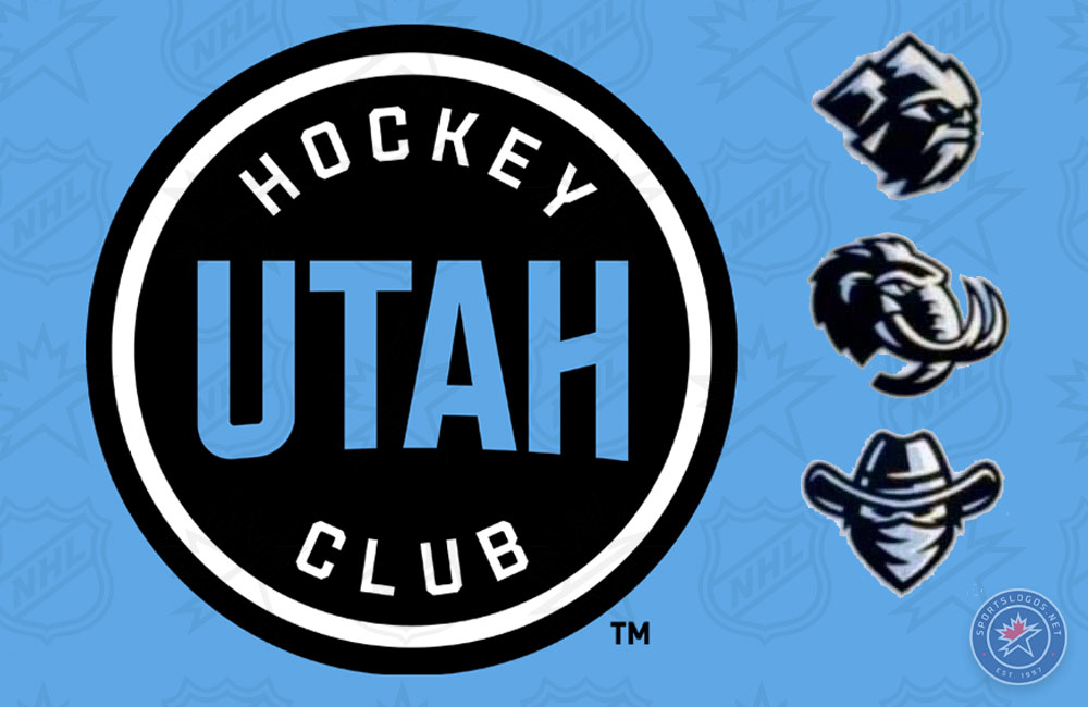 Potential New Logos for NHL's Utah Hockey Club, Mammoth, and Outlaws all Leaked