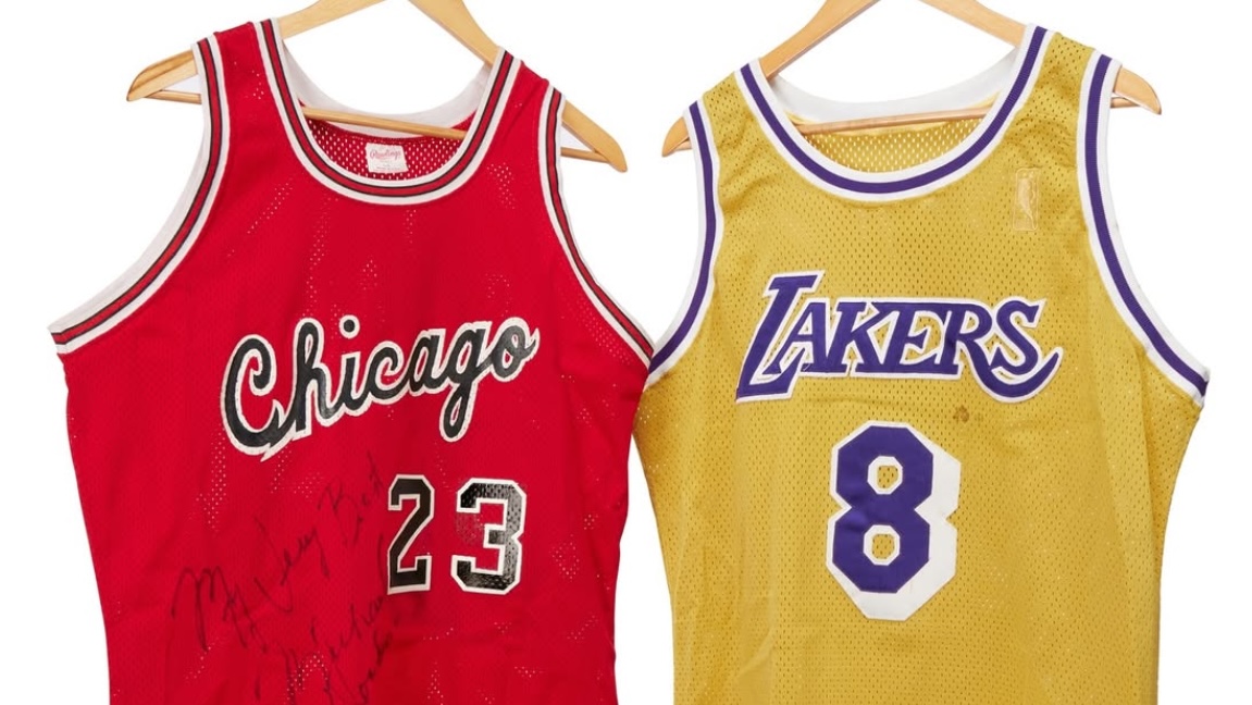 Michael Jordan, Kobe Bryant's First NBA Jerseys Expected To Sell For More Than $10 Million (US) Apiece