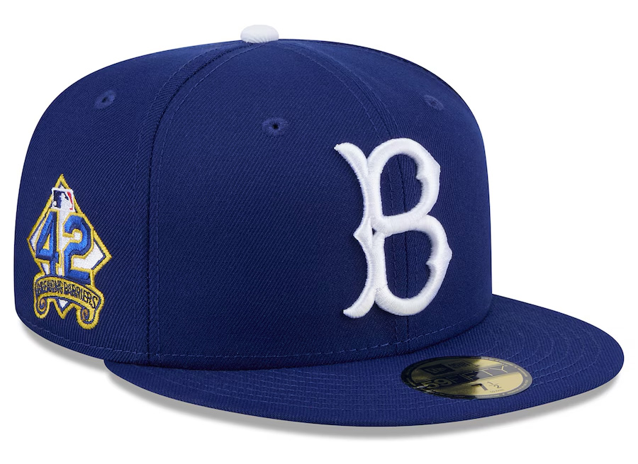 MLB's 2025 Jackie Robinson Day Caps Revealed
