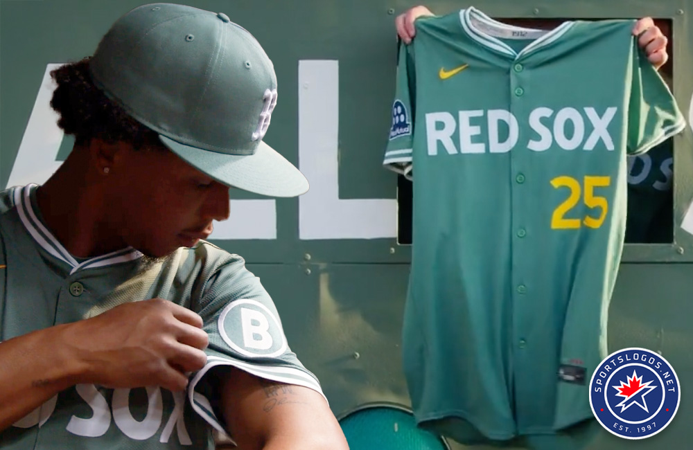 Boston Red Sox Unveil New "Fenway Greens" City Connect Uniform