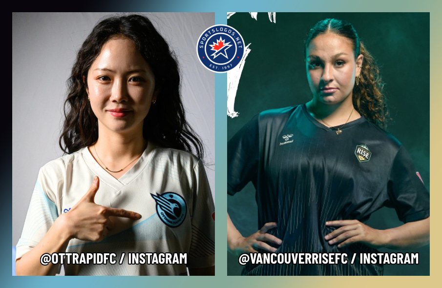NSL's Ottawa Rapid FC, Vancouver Rise FC Unveil Away Kits