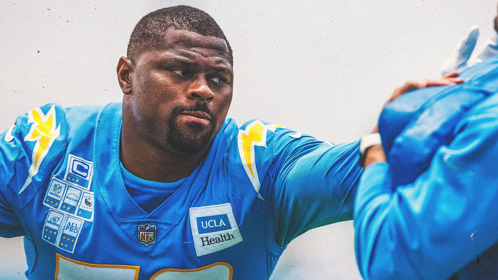 Los Angeles Chargers Add Accomplishment Patches To Practice Jerseys