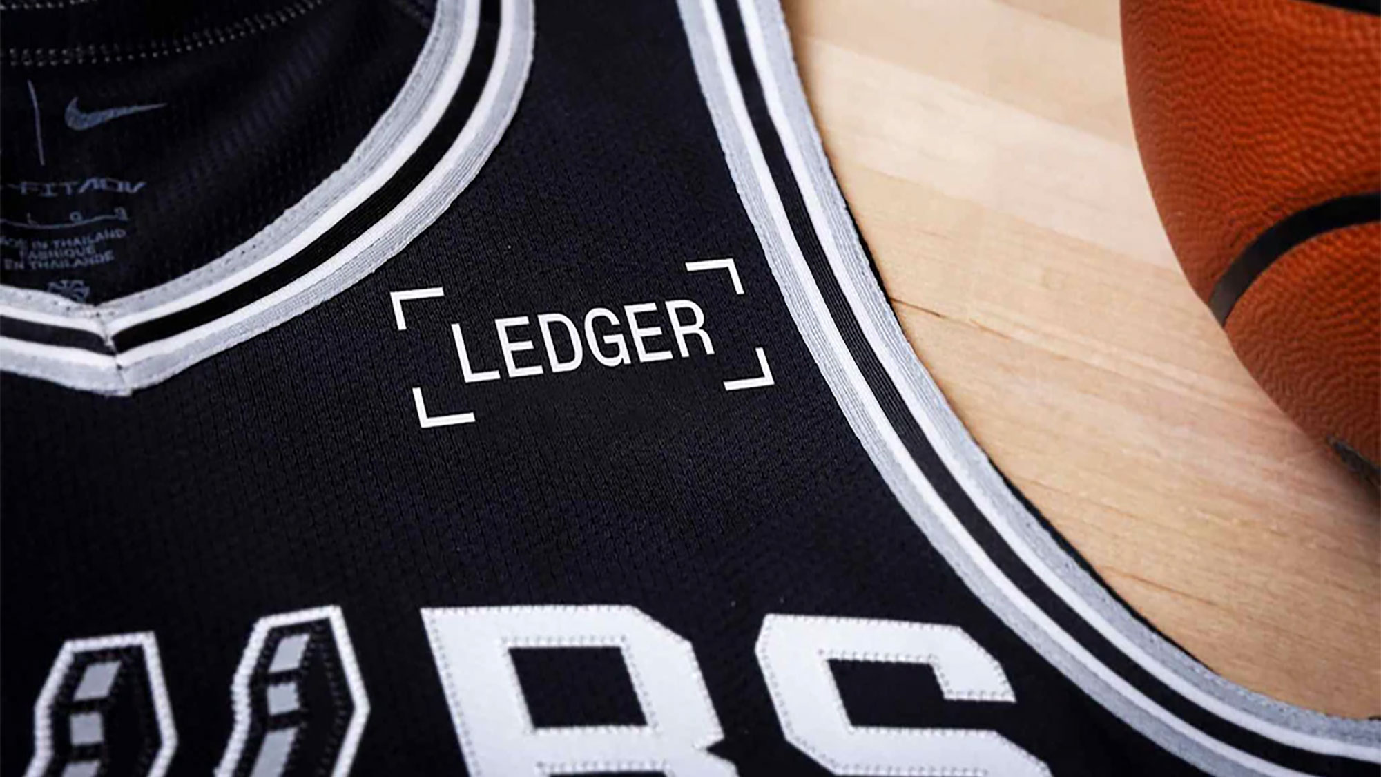 San Antonio Spurs Partner With Digital Security Company For New Jersey Advertisement Patch