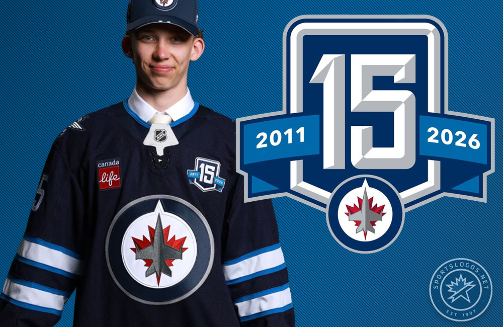 Winnipeg Jets Unveil Simple 15th Anniversary Patch at 2025 NHL Draft