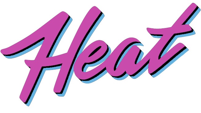 Miami Heat Trademark New Vice-Themed "Heat" Wordmark