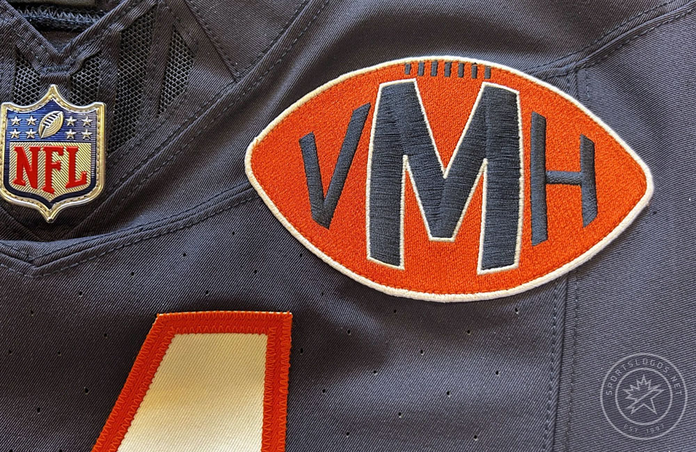 What Is The "VMH" Patch On The Chicago Bears' Jersey?