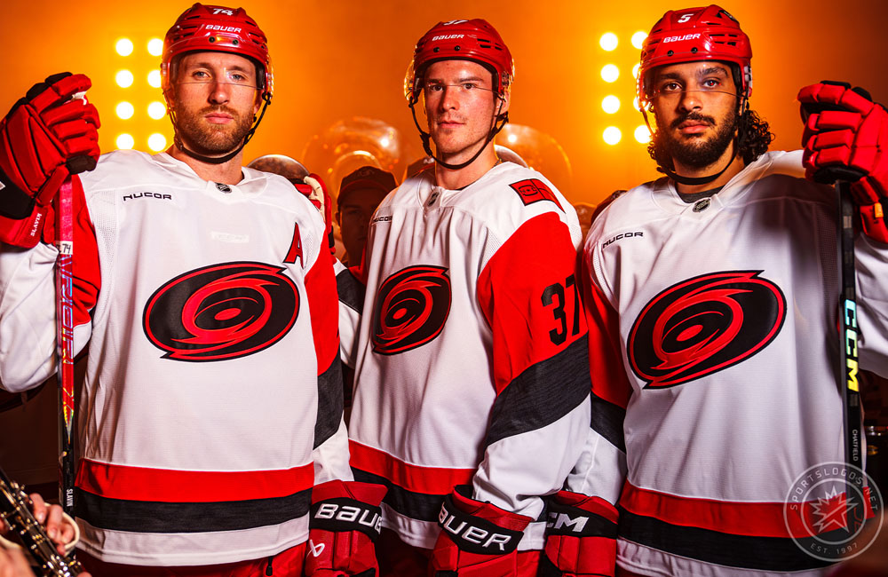 Stormy Season: Carolina Hurricanes Unveil New Road White Uniforms for 2025-26