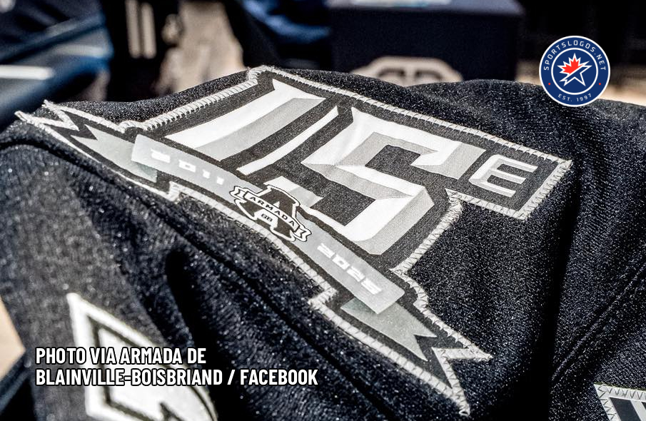 QMJHL's Blainville-Boisbriand Armada Mark Milestone With 15th Anniversary Logo, Jerseys
