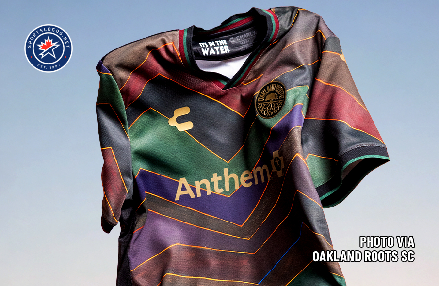 USL's Oakland Roots SC Combines Local Art With Bay Waters In 2025 Third Kit