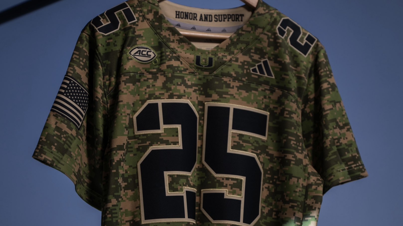 Miami Hurricanes Unveil Camouflage "Honor And Support" Alternate Football Uniforms