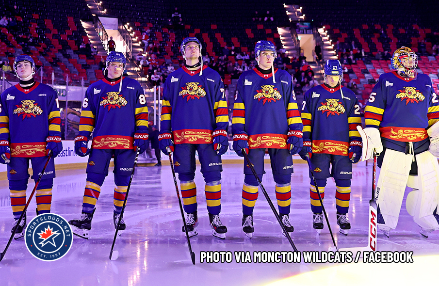 QMJHL's Moncton Wildcats Mark 30th Season With New Brunswick Flag-Inspired Jerseys