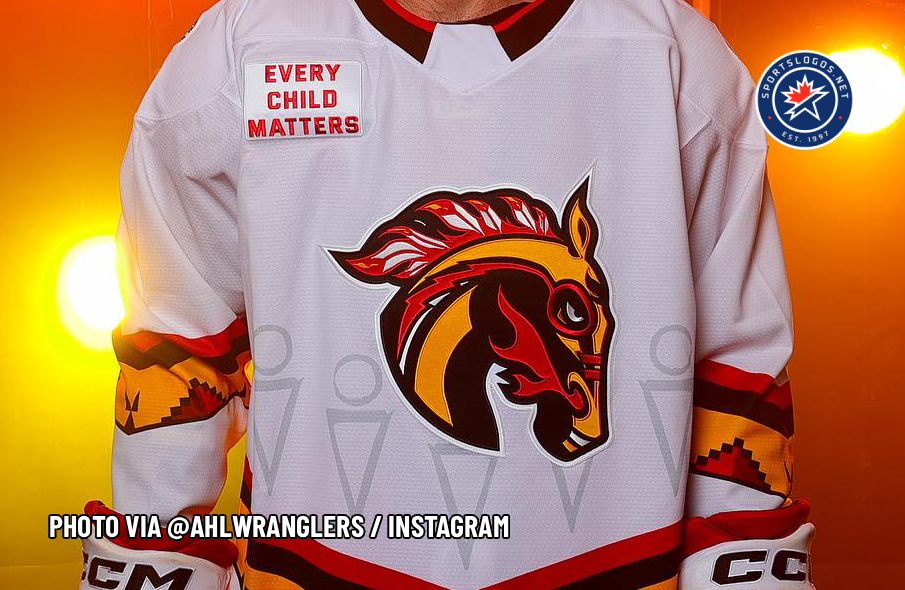 AHL's Calgary Wranglers Bring Back Indigenous Jerseys With Fresh Twist