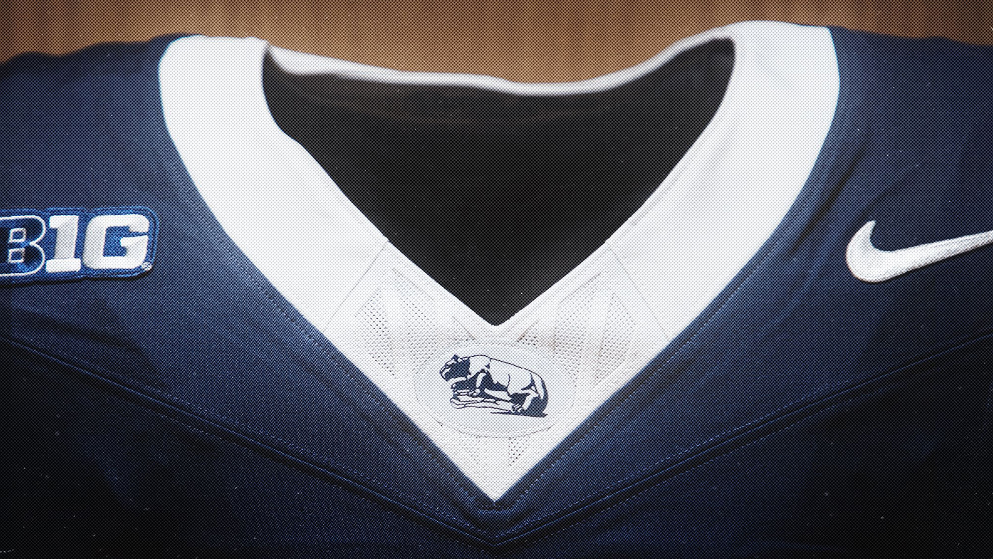 Penn State Nittany Lions Add White Collar To "Generations Of Greatness" Throwback Uniforms