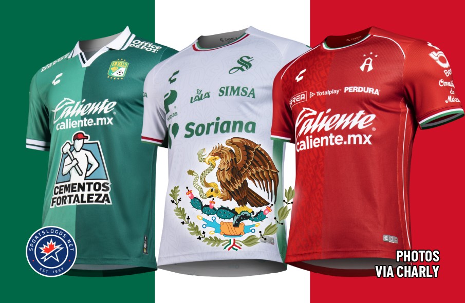 CHARLY Channels Mexican Pride in Trio of New Liga MX Third Kits