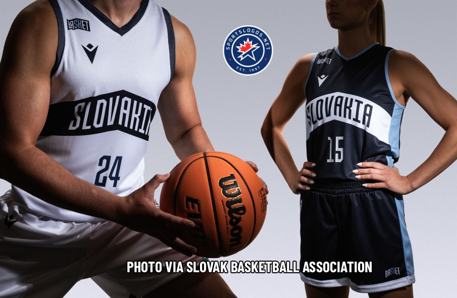 Slovak Basketball Association Aims Higher With New Visual Identity, National Team Uniforms