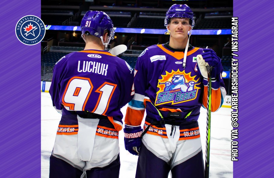 ECHL's Orlando Solar Bears Keep it Brief With Special Underwear Toss Pant Shells