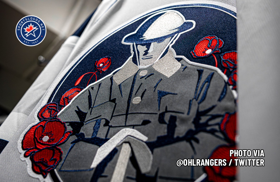 Kitchener Rangers' Remembrance Day Jerseys Honour Second Battle of Ypres
