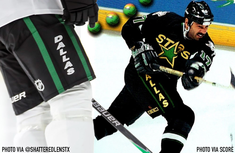 Dallas Stars Tease New Third Uniform With New Pants at Practice