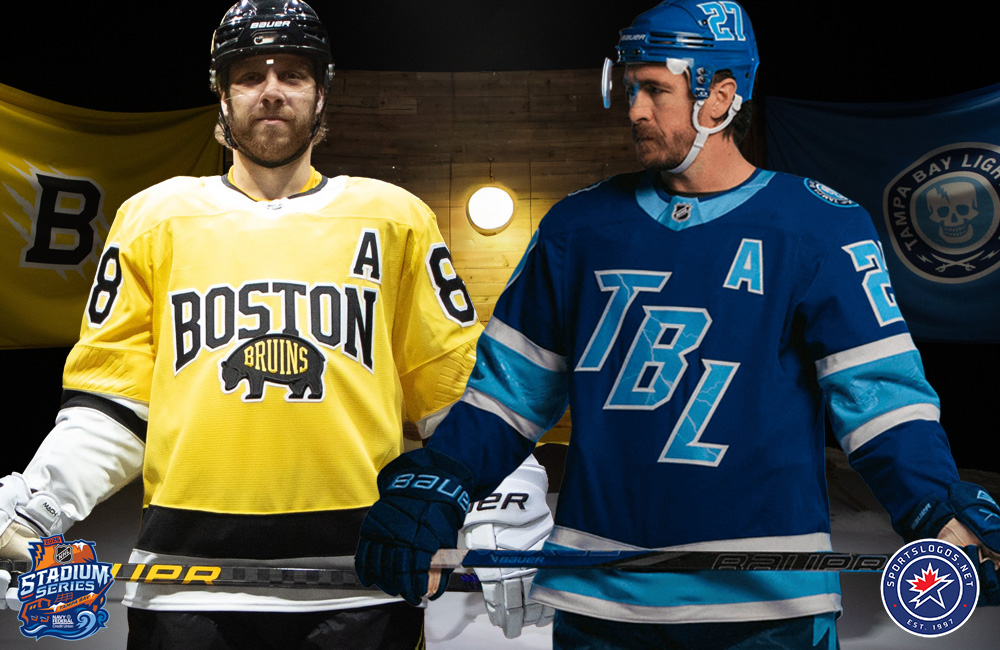 Bolts, Bruins Reveal Uniforms for 2026 Stadium Series Game in Tampa
