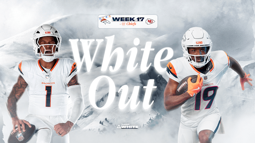 Denver Broncos To Wear All-White Uniforms On Christmas Night