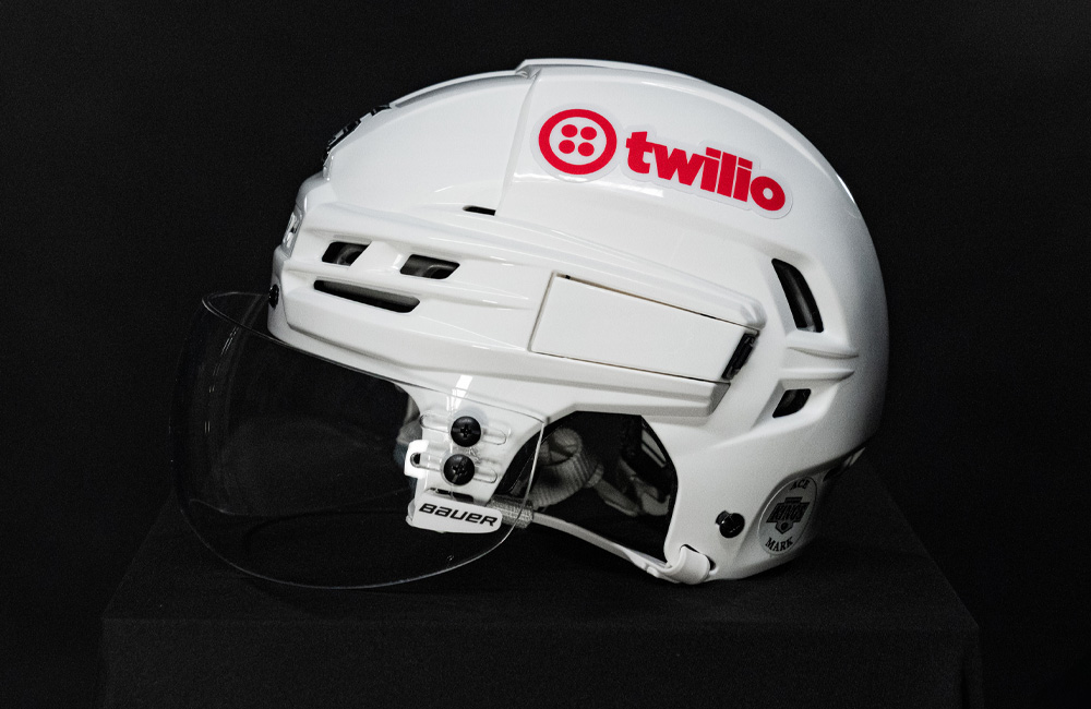Los Angeles Kings Announce New Road Helmet Ad Deal with Twilio